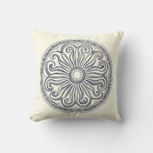 Abstract Sun Design Cushion
