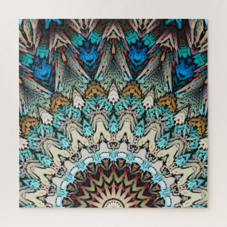 Abstract Sun Rays Jigsaw Puzzle