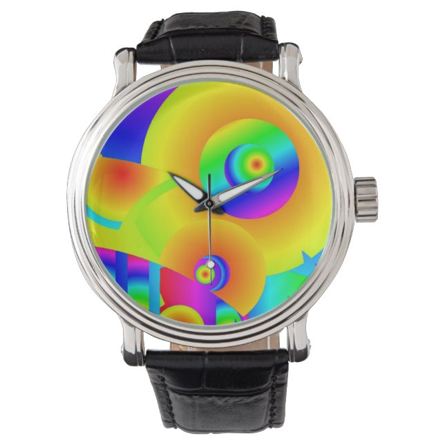Abstract Sunflowers  Watch (Front)