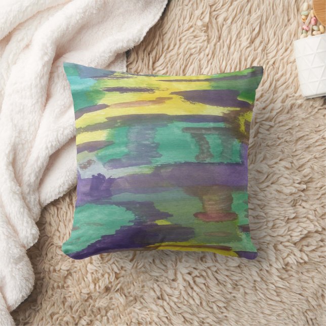 Abstract Sunrise Cushion (Blanket)