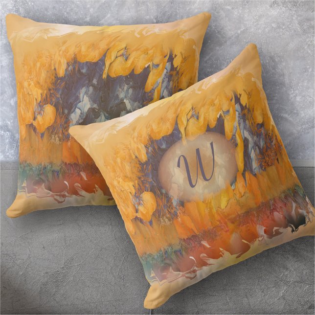 Abstract Sunset 0612 Cushion (Creator Uploaded)