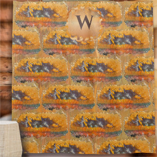 Abstract Sunset 0612 Shower Curtain