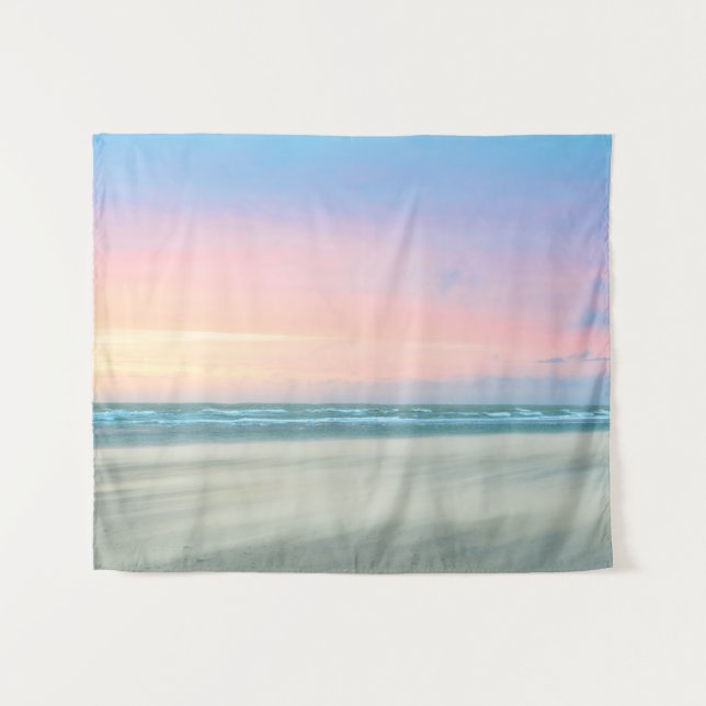 Abstract sunset at the beach in the Hague Tapestry (Front (Horizontal))