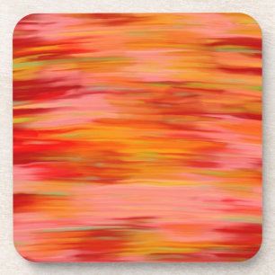 Abstract Sunset Coaster