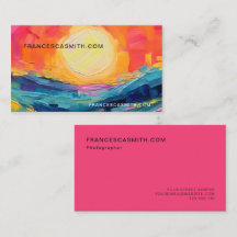 Abstract Sunset on the Field