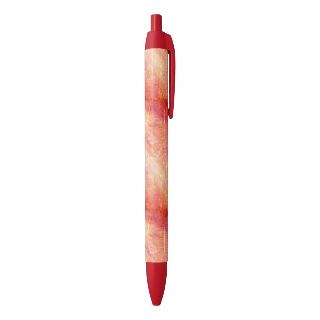 Abstract Sunset Pattern Black Ink Pen (Bottom (Vertical))