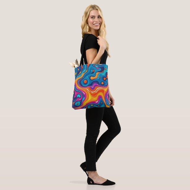 Abstract surface artwork 1200 - Tote Bag (On Model)