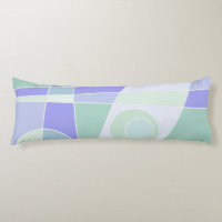 Abstract Surfing Pastel Purple Green