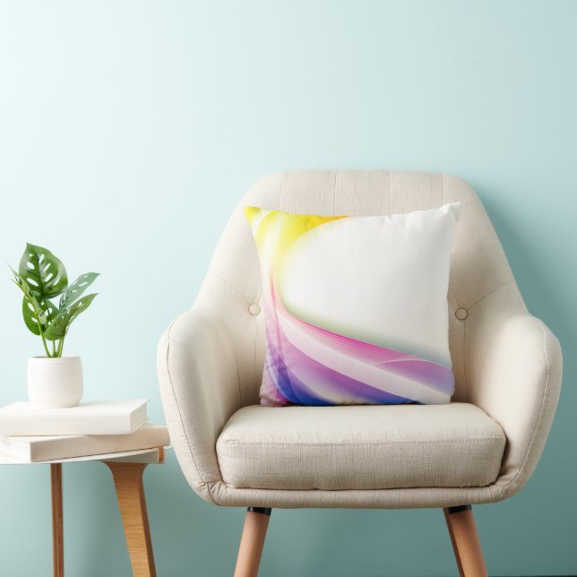 Abstract Swirl 1 Cushion (Chair)