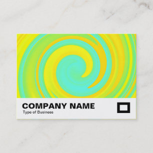 Abstract Swirl 250816 - 01b Business Card