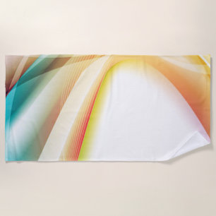 Abstract Swirl 2 Beach Towel