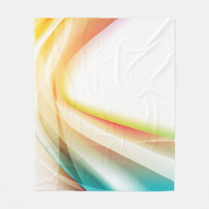 Abstract Swirl 2 Fleece Blanket
