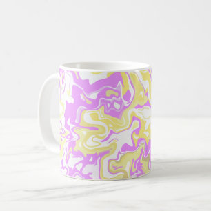 Abstract Swirl Art with Pastel Colours  Coffee Mug