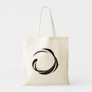 Abstract Swirl Circle Design – curved ring artwork Tote Bag