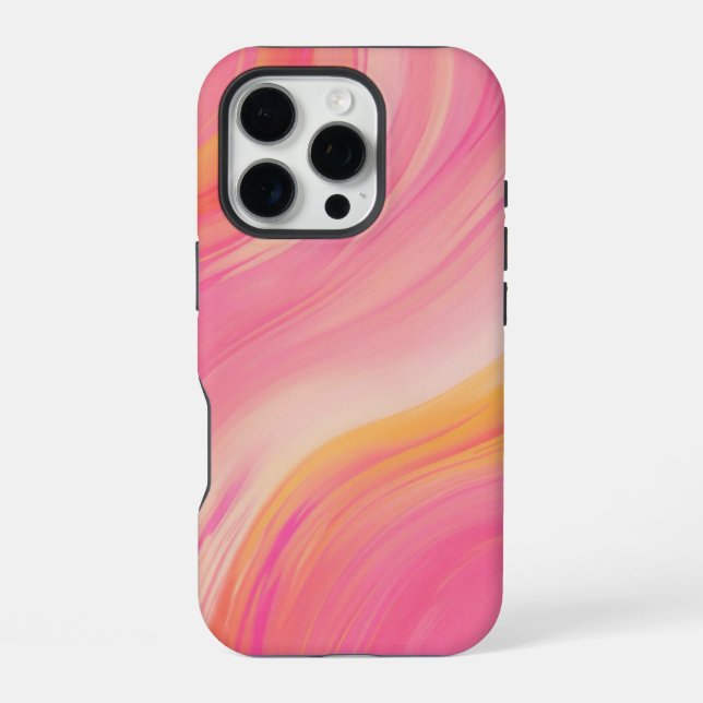 Abstract Swirl iPhone Case (Back)