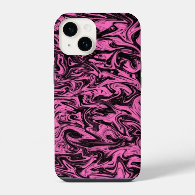 Abstract Swirl iPhone Case (Back)