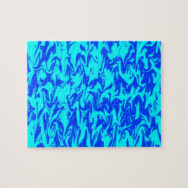 Abstract Swirl Jigsaw Puzzle (Horizontal)