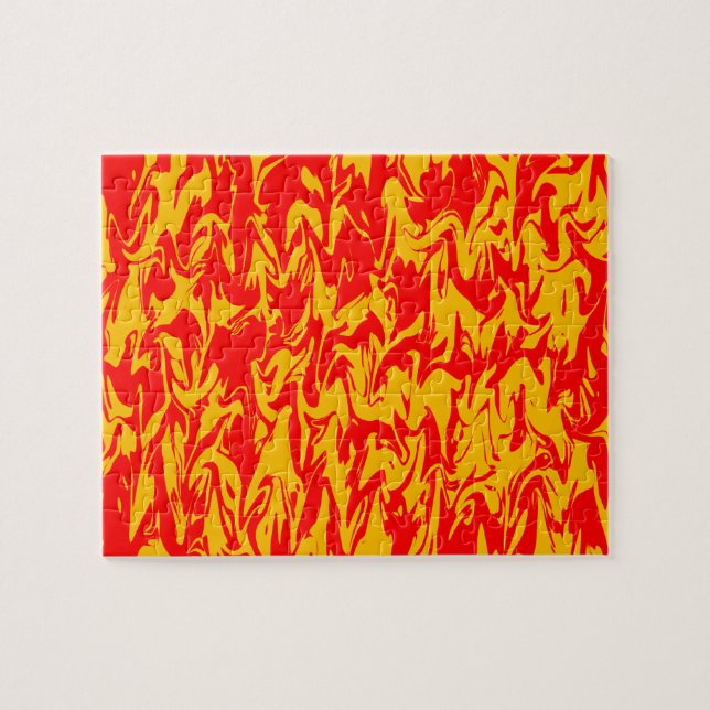 Abstract Swirl Jigsaw Puzzle (Horizontal)