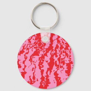 Abstract Swirl Key Ring
