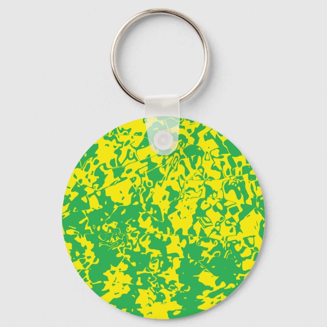 Abstract Swirl Key Ring (Front)