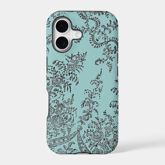 Abstract swirl lace pattern iphone 5 cases (Back)