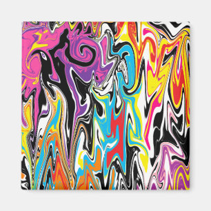 Abstract Swirl Magnet