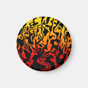 Abstract Swirl Magnet