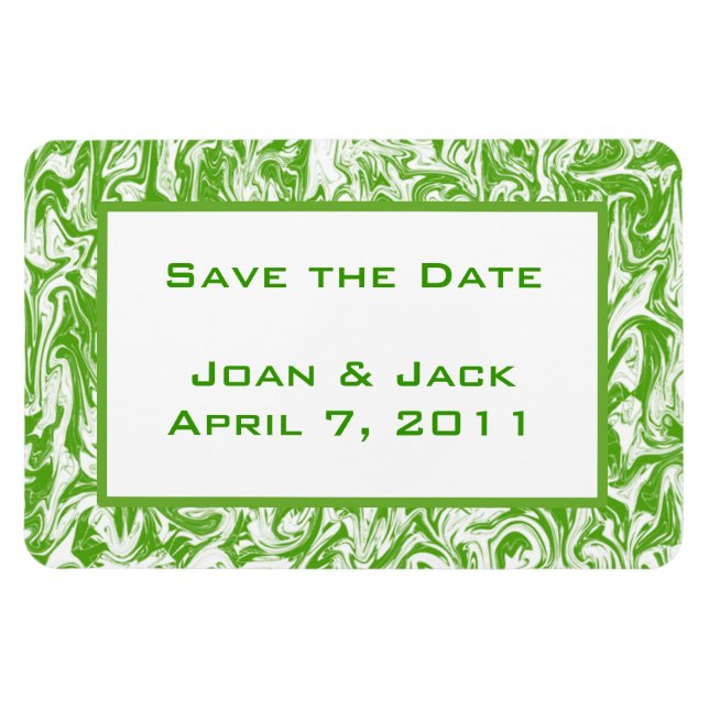 Abstract Swirl Magnet (Horizontal)