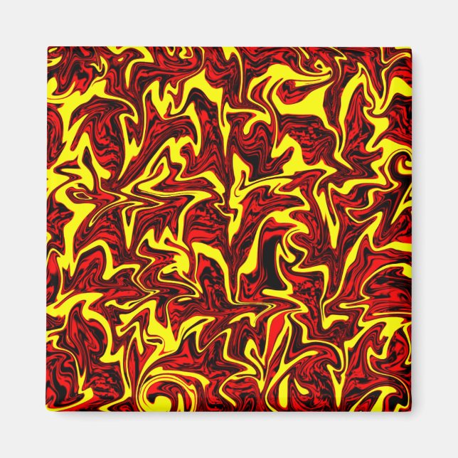 Abstract Swirl Magnet (Front)