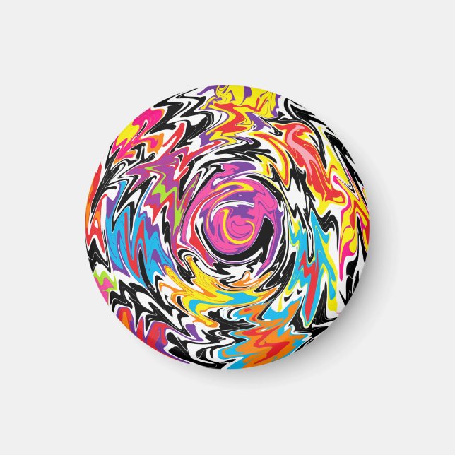 Abstract Swirl Magnet (Front)