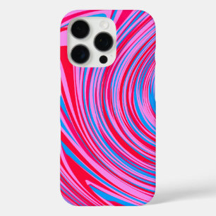 Abstract Swirl Marble Pattern Design iPhone 16 Pro Case