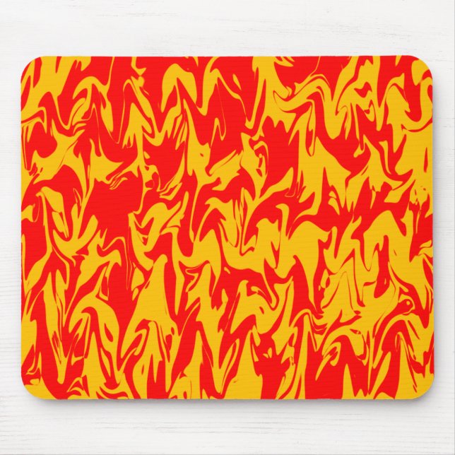 Abstract Swirl Mouse Pad (Front)