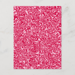 Abstract Swirl Postcard
