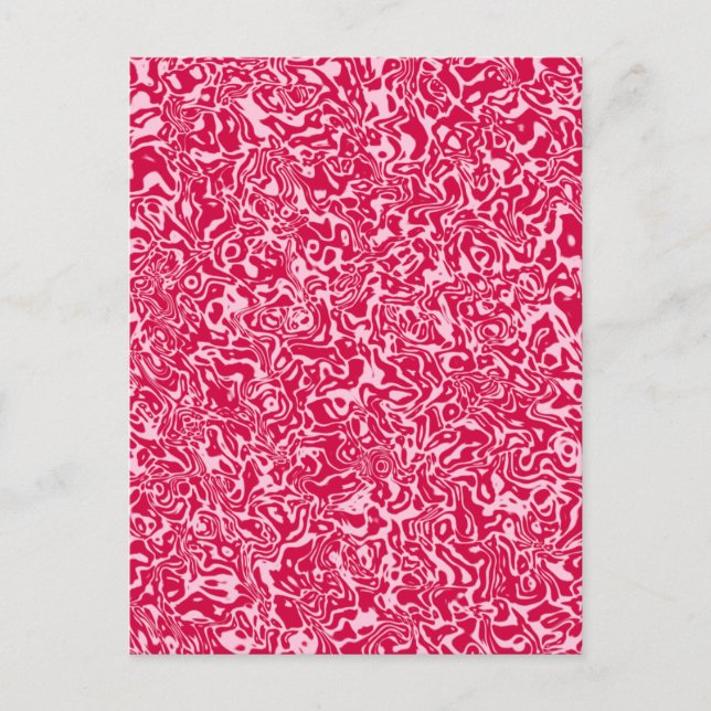 Abstract Swirl Postcard (Front)