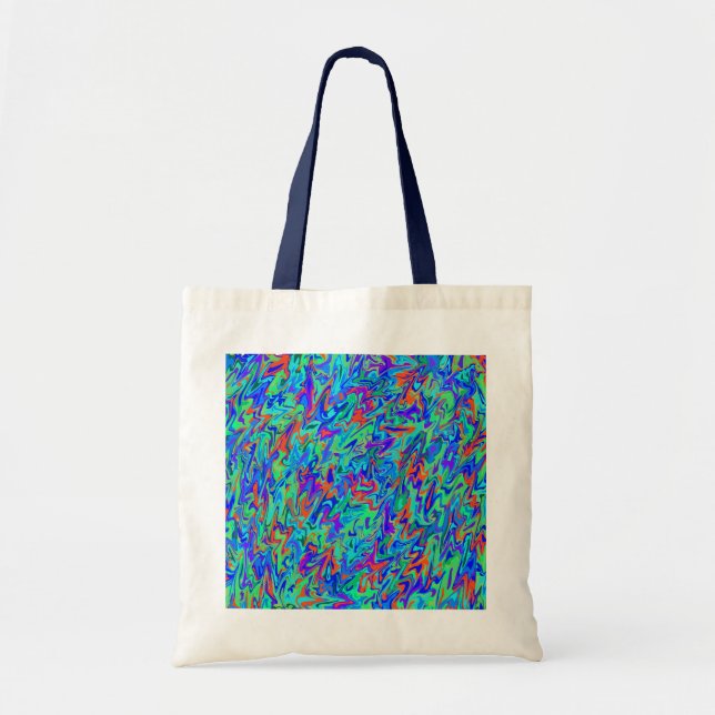 Abstract Swirl Tote Bag (Front)