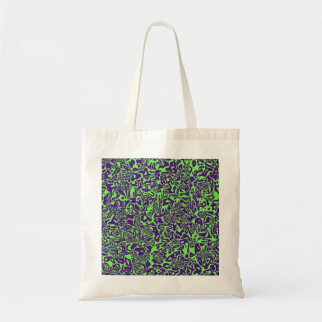 Abstract Swirl Tote Bag (Front)