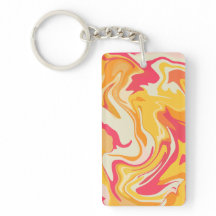 Abstract Swirling Design in Warm Tones