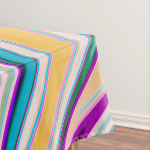 Abstract Swirls Marble Texture Tablecloth