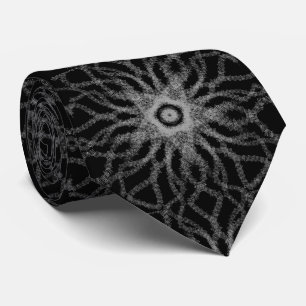 Abstract Symmetrical Cross Hatch Pattern           Tie