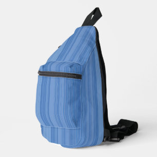 Abstract Symphony in Blue 3 Sling Bag