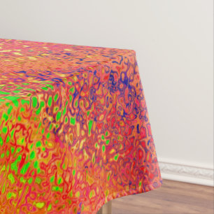 Abstract Tablecloth