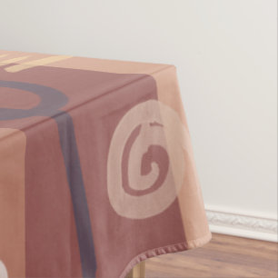 Abstract Tablecloth