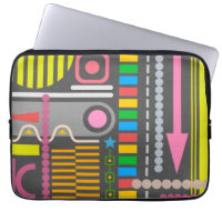 Abstract Technology Control Panel Pattern