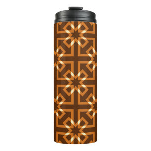 Abstract textile pattern. Background. Wallpaper. C Thermal Tumbler