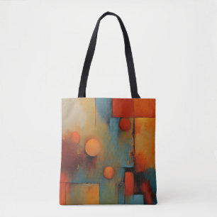 Abstract Textural Art: Concept art colours Tote Bag