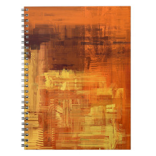 Abstract texture. 2d illustration. Expressive hand Notebook