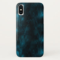 Abstract Texture Blue Nebula