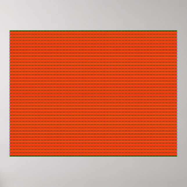 abstract texture, coloured lines pattern, vintage  poster (Front)