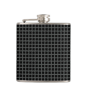 Abstract Texture Hip Flask