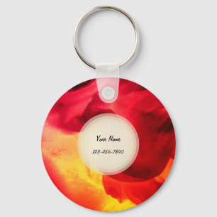 Abstract Texture Key Ring